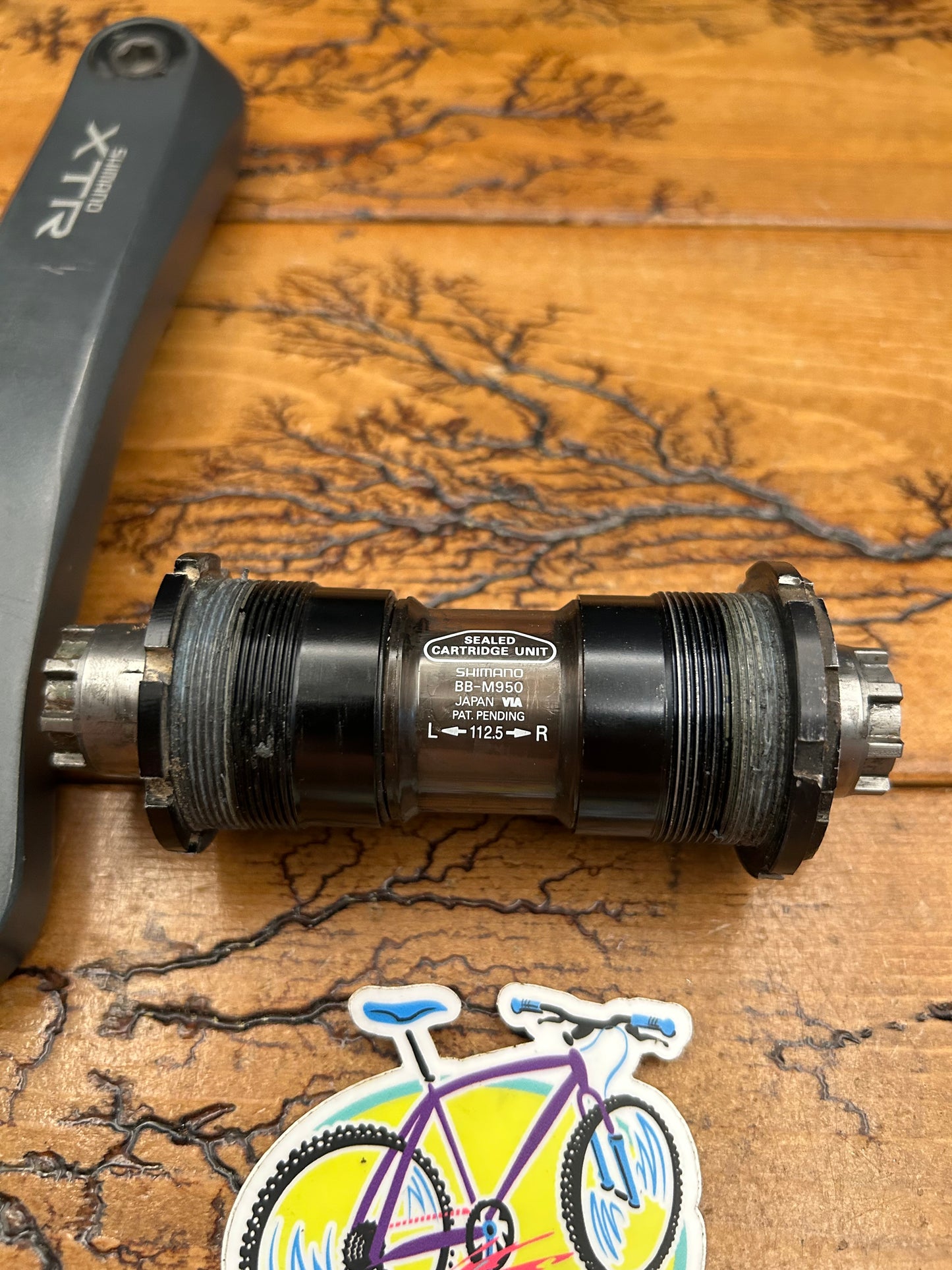 Shimano XTR FC-M951 46/34/24 175mm Crankset With XTR BR-M950 Bottom Bracket