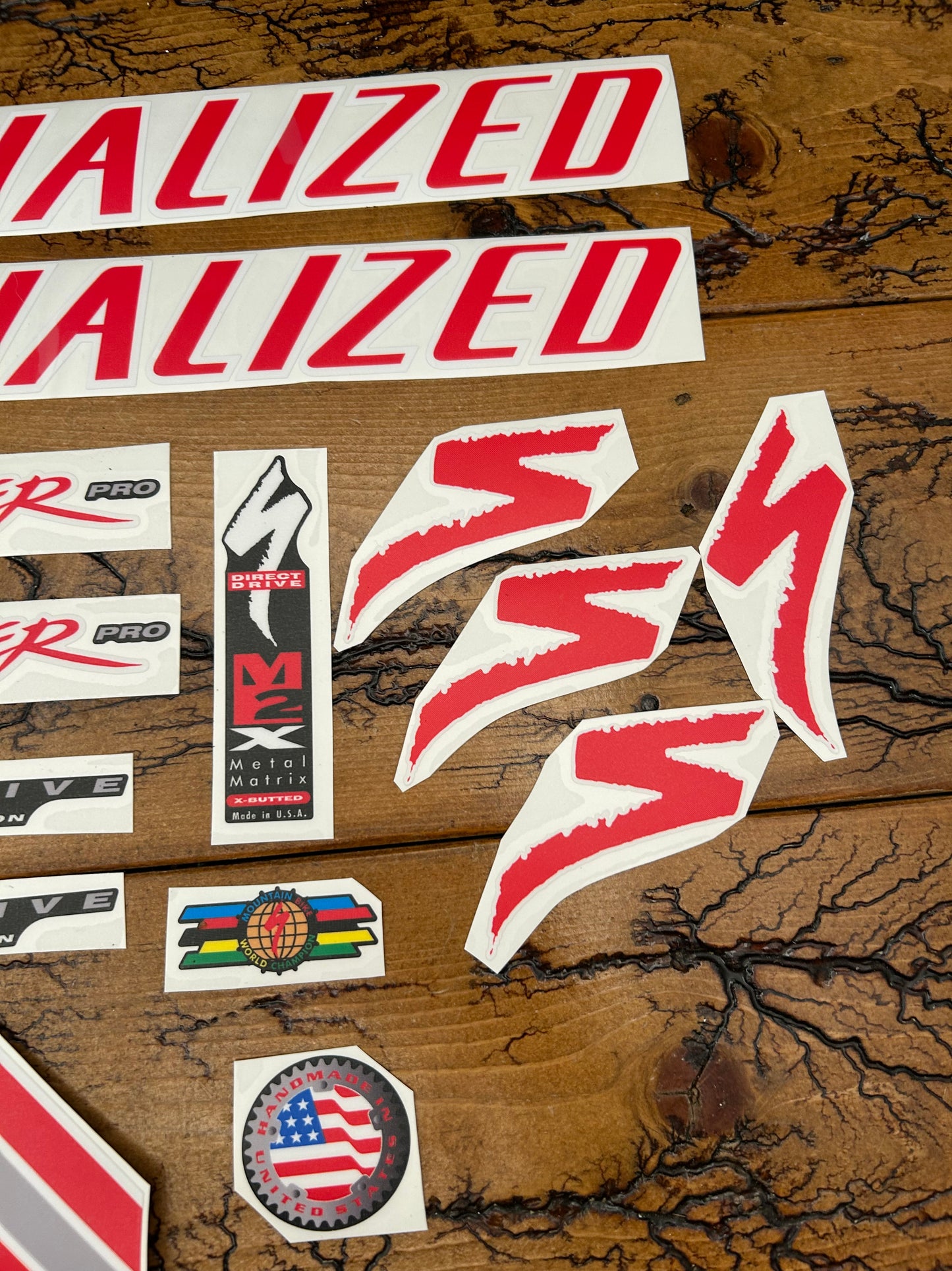 Bike Decal Replace 1999 Specialized Stumpjumper Pro Decal Kit