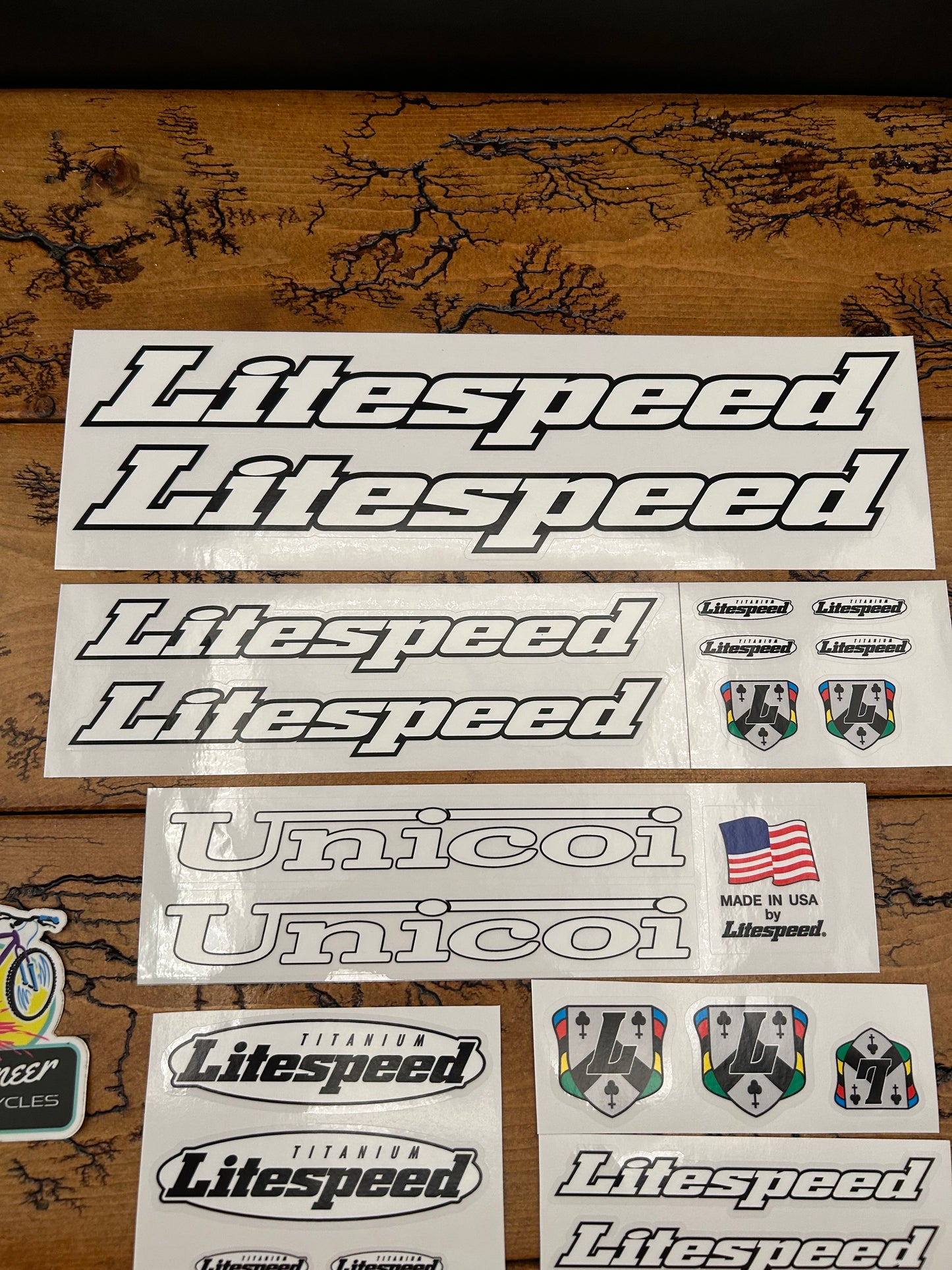 Litespeed Unicoi Decal Set
