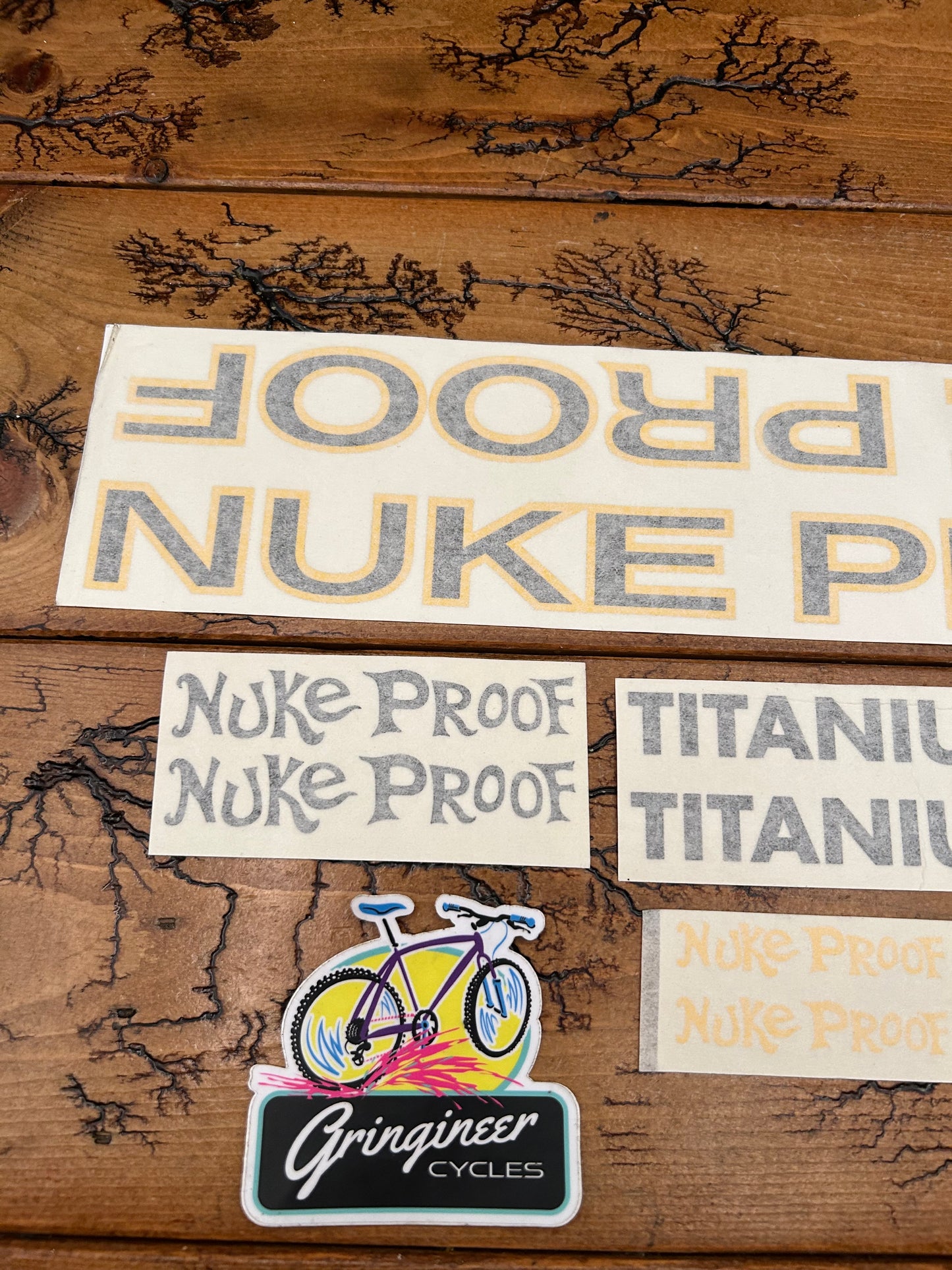 Retro Decals Nukeproof Decal Set