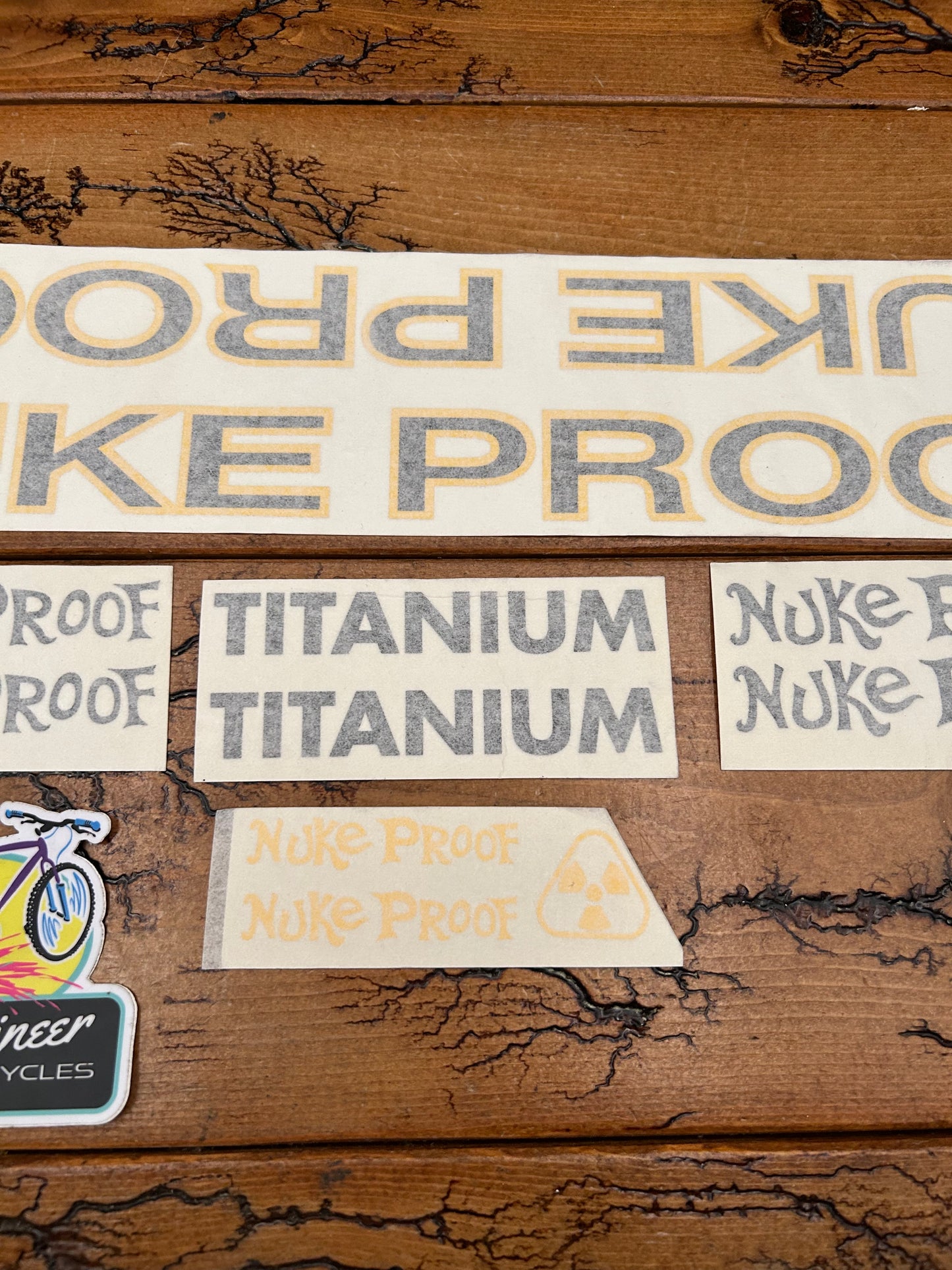 Retro Decals Nukeproof Decal Set