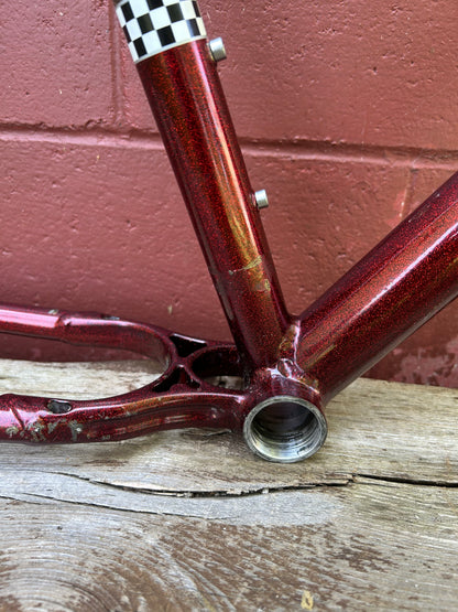1998 19" Schwinn Homegrown Factory Red Bass Boat Frame