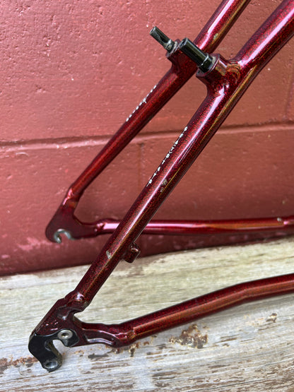 1998 19" Schwinn Homegrown Factory Red Bass Boat Frame