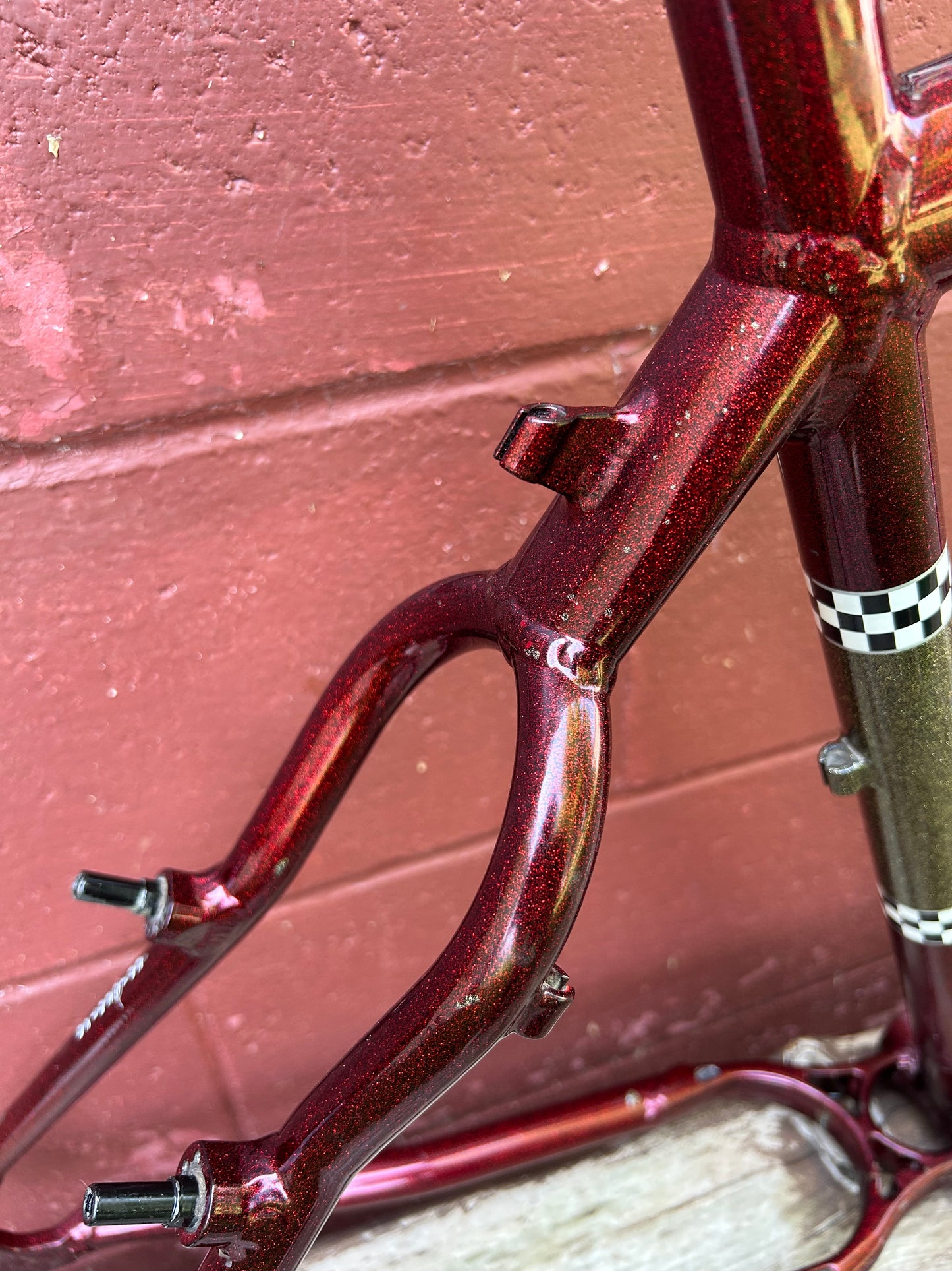 1998 19" Schwinn Homegrown Factory Red Bass Boat Frame