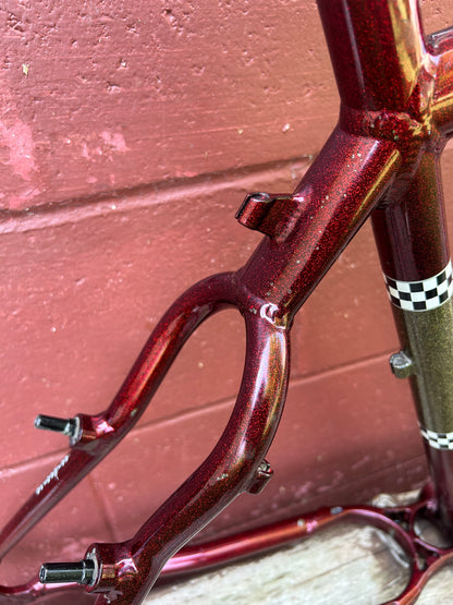 1998 19" Schwinn Homegrown Factory Red Bass Boat Frame