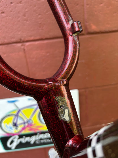 1998 19" Schwinn Homegrown Factory Red Bass Boat Frame