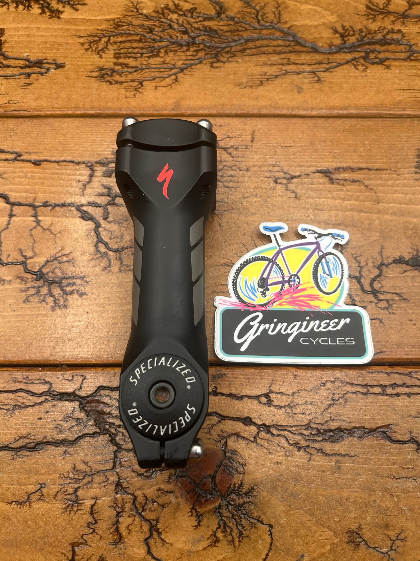 Specialized 110mm 6 Degree Rise 25.4mm 1 1/8 Stem With Top Cap