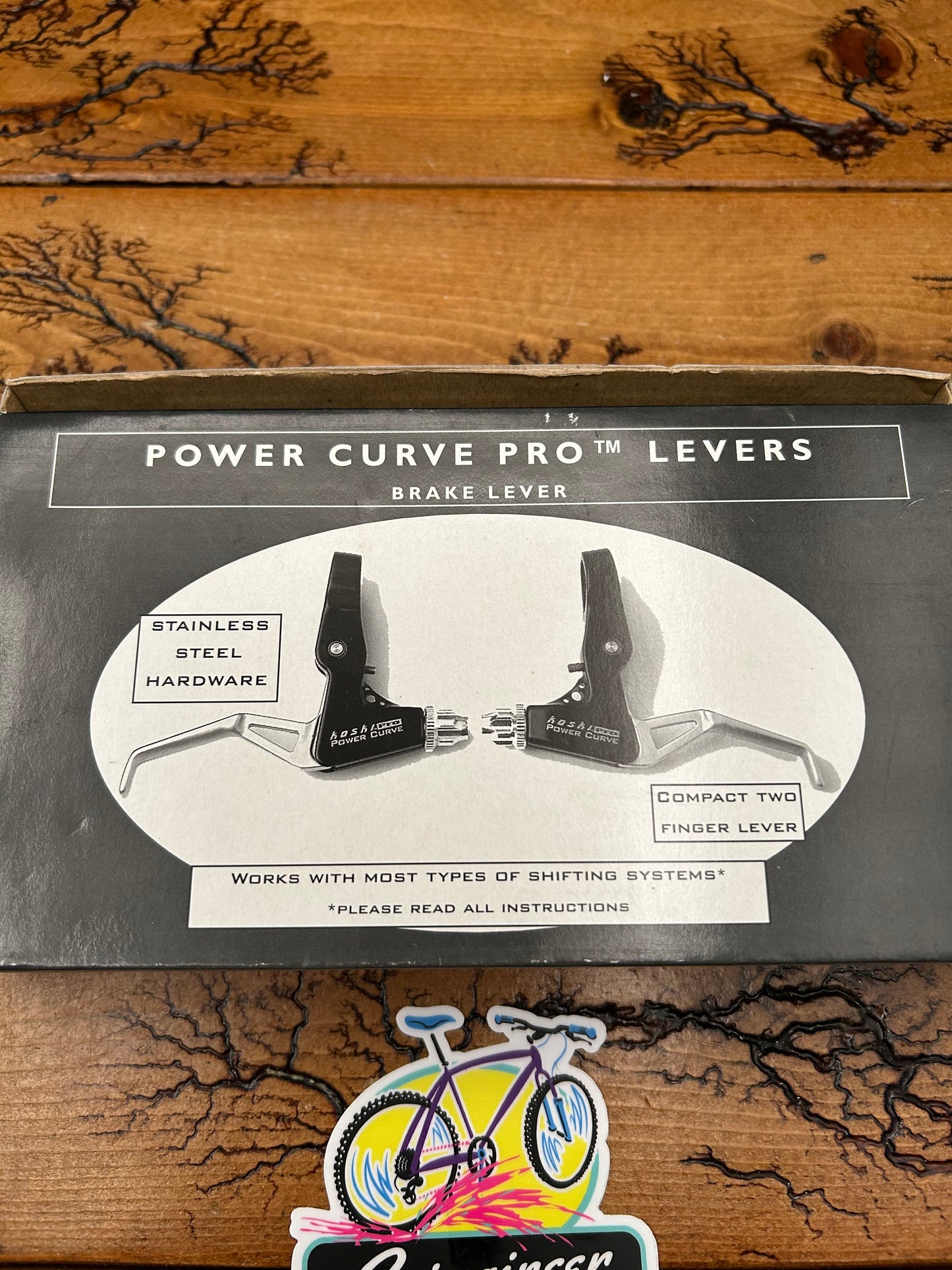 Koski Power Curve Adjustable Pro Brake Levers NOS