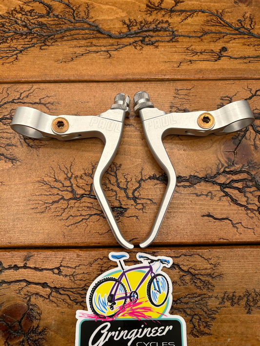 Paul Components Love Lever Duece & A Half Silver Early Gen 2/3 Brake Levers NOS