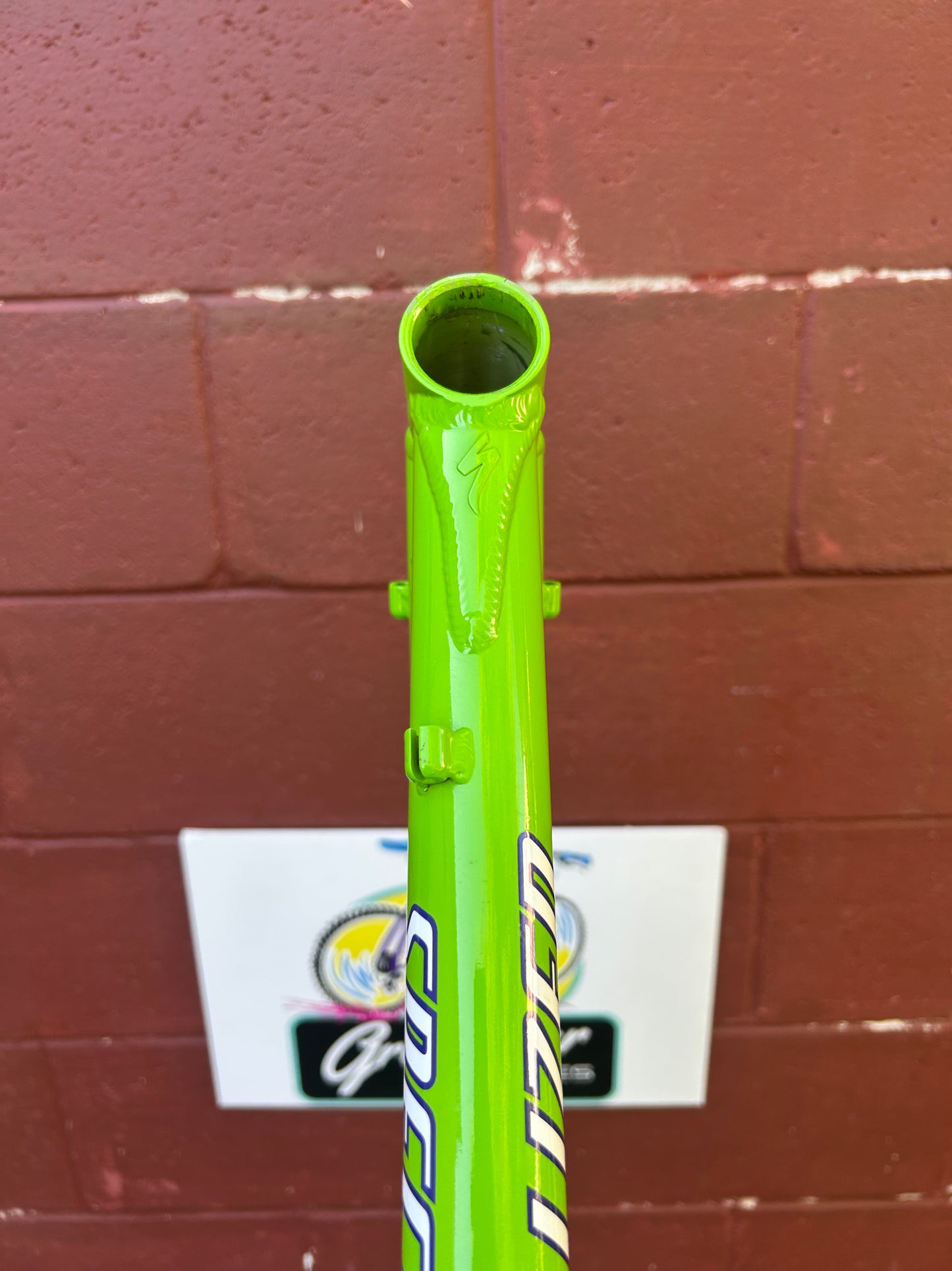 1998 17" Specialized S-Works Stumpjumper M2 Lime Green Frame