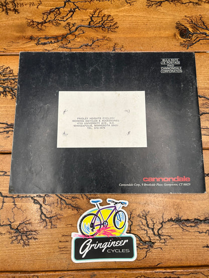 1988 Cannondale Catalog