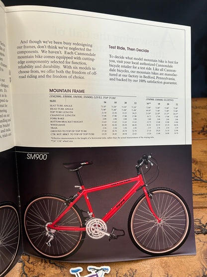 1989 Cannondale Catalog