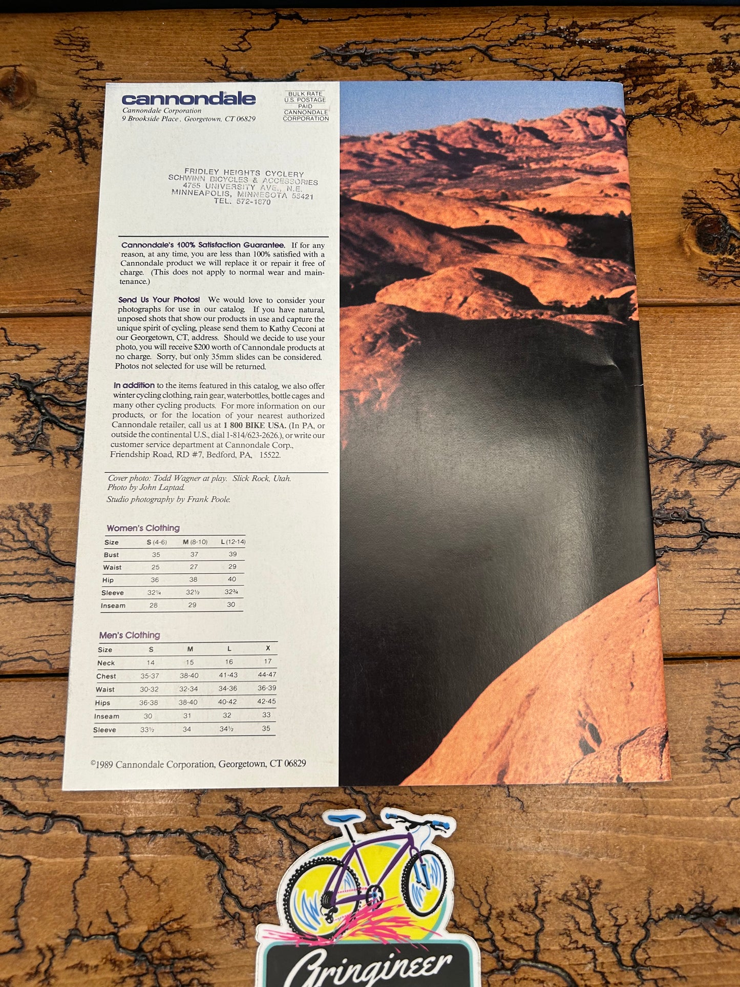 1989 Cannondale Catalog
