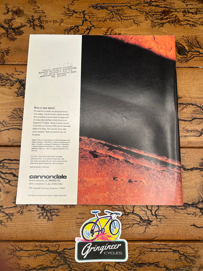 1992 Cannondale Catalog