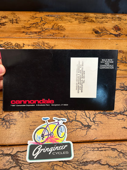 1987 Cannondale Catalog