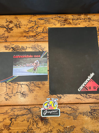 1986 Cannondale Catalog and Folder