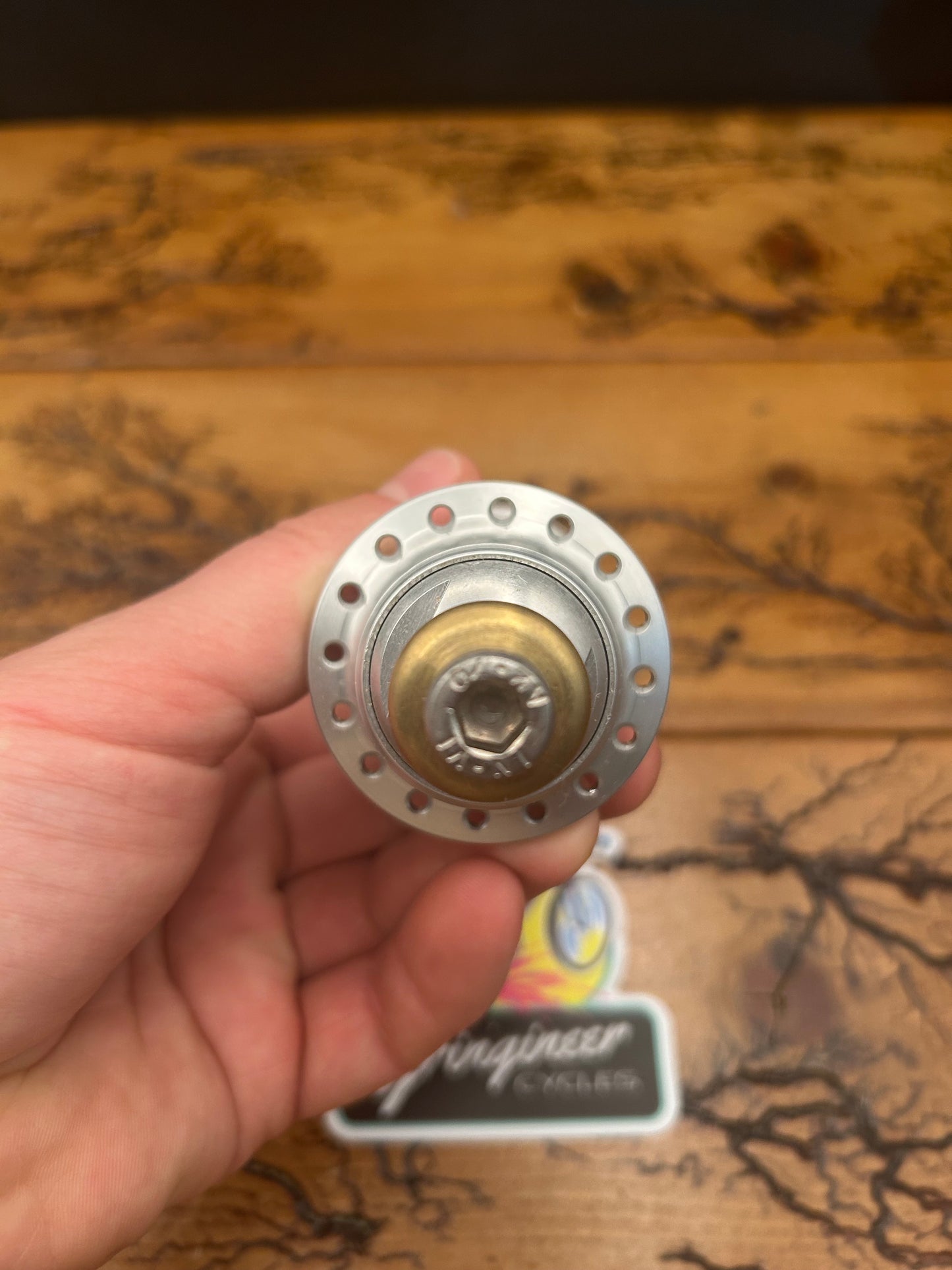 Paul Components WORD 135mm 32 Hole Silver Rear Single Speed Hub NOS