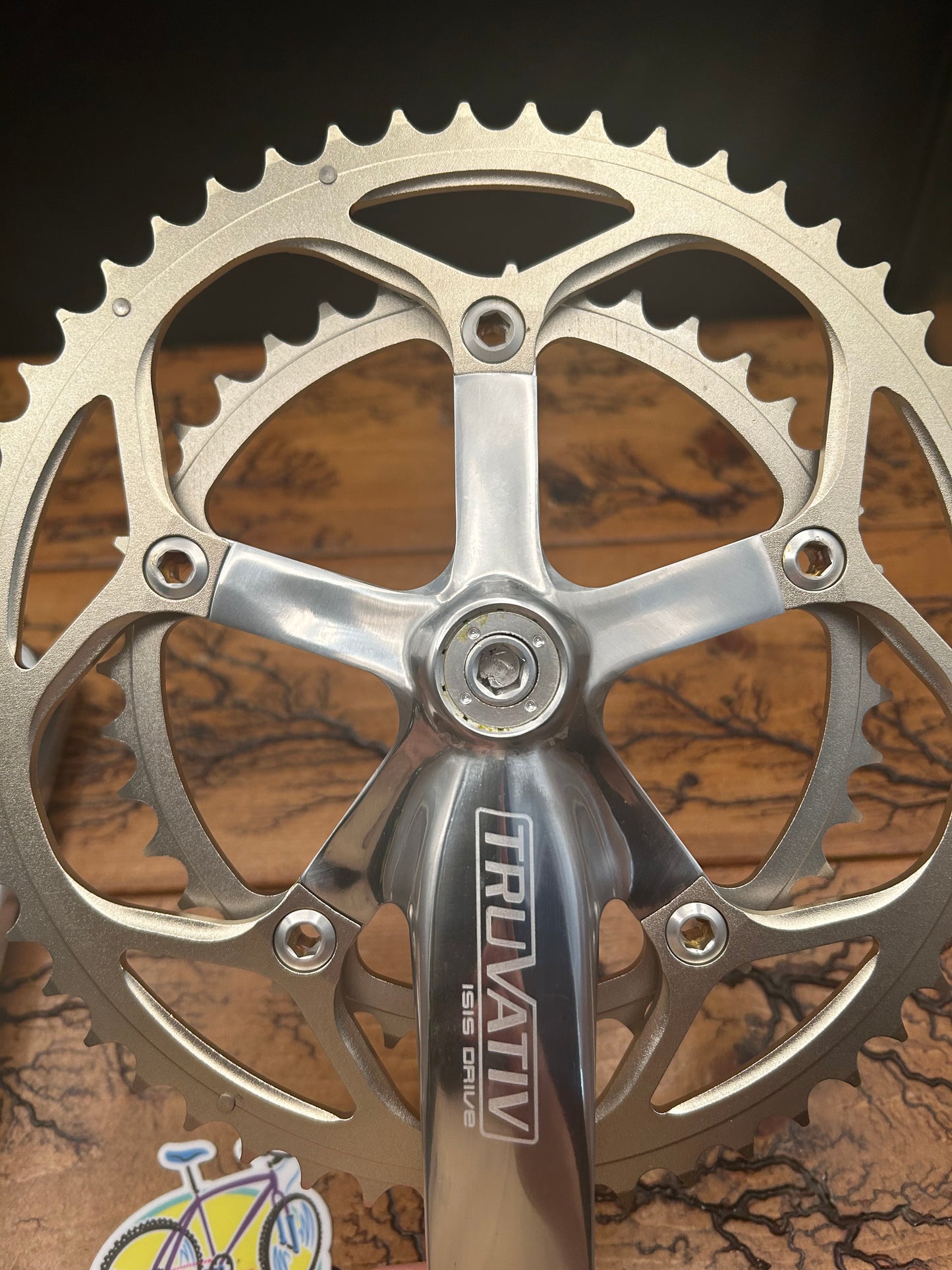 Truvativ Rouleur 53/39 180mm ISIS Drive Crankset NOS
