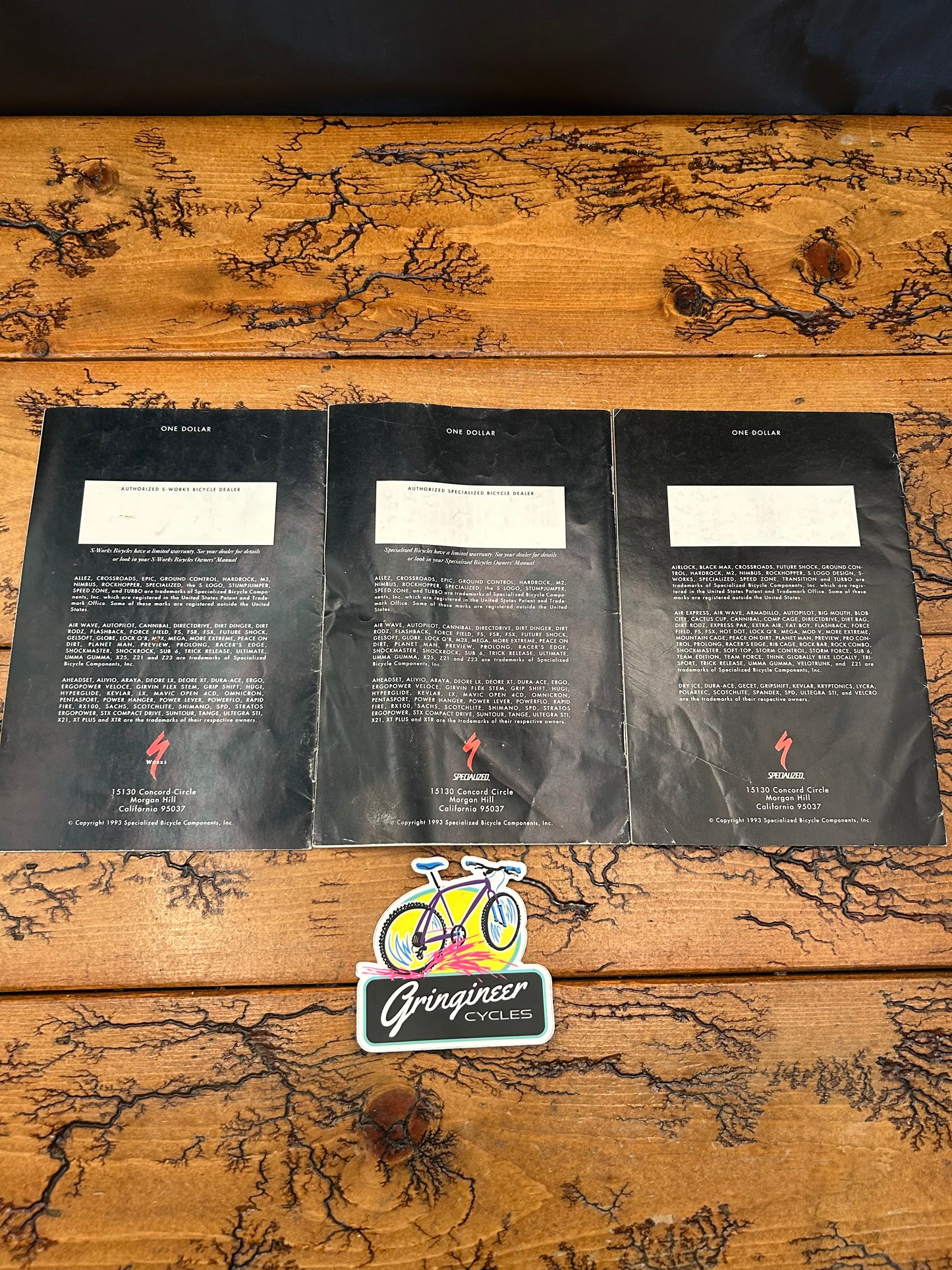 1994 Specialized Catalogs