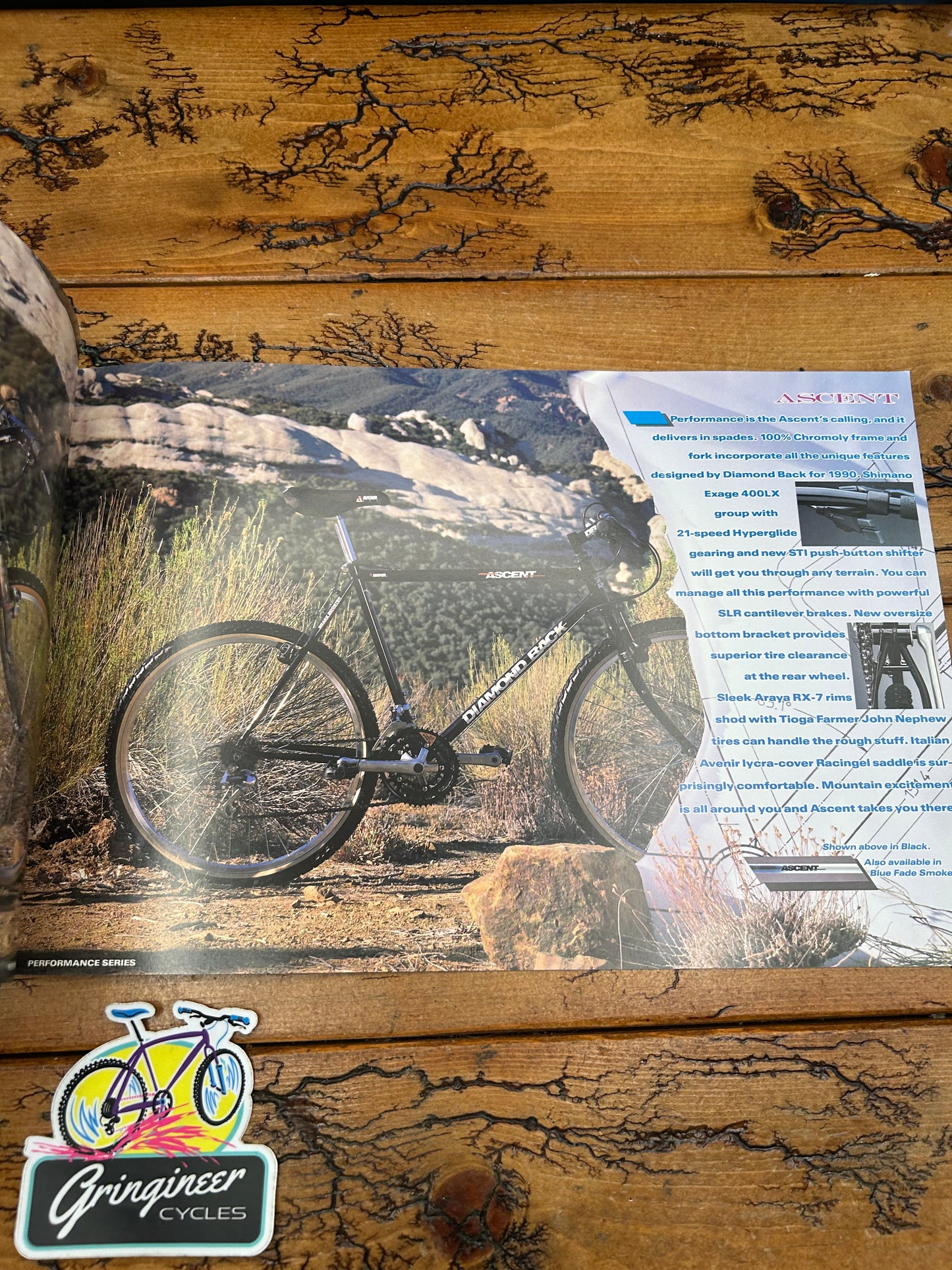 1990 Diamond Back Mountain Bike Catalog