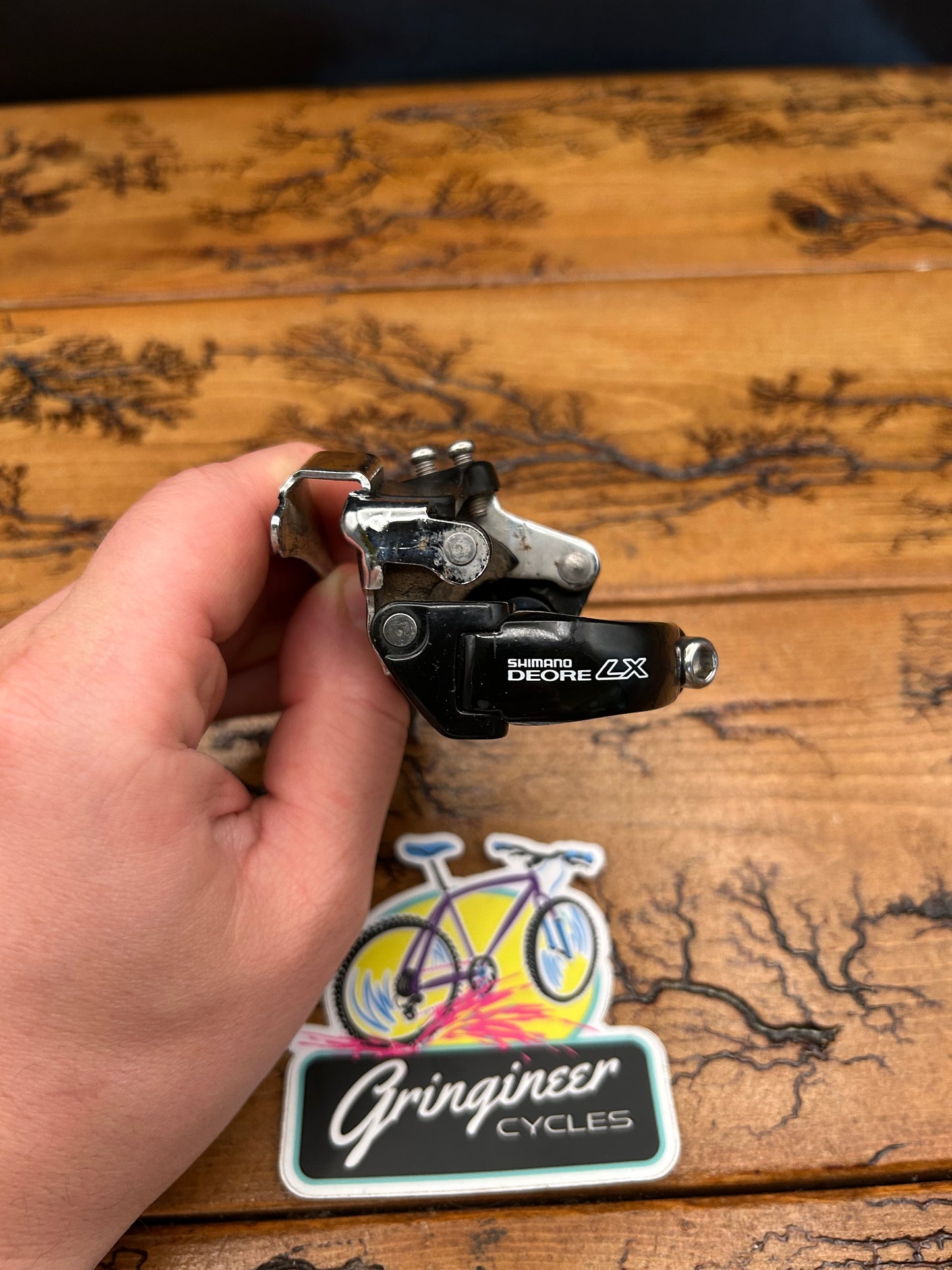 Shimano Deore LX FD-M567 28.6mm Bottom Pull Front Derailleur