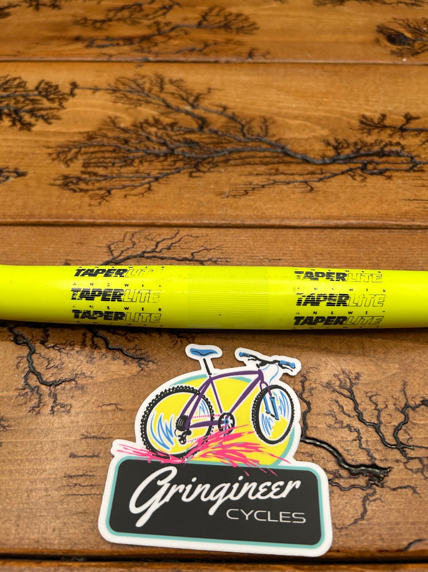 Answer Taperlite 580mm Neon Yellow Handlebar