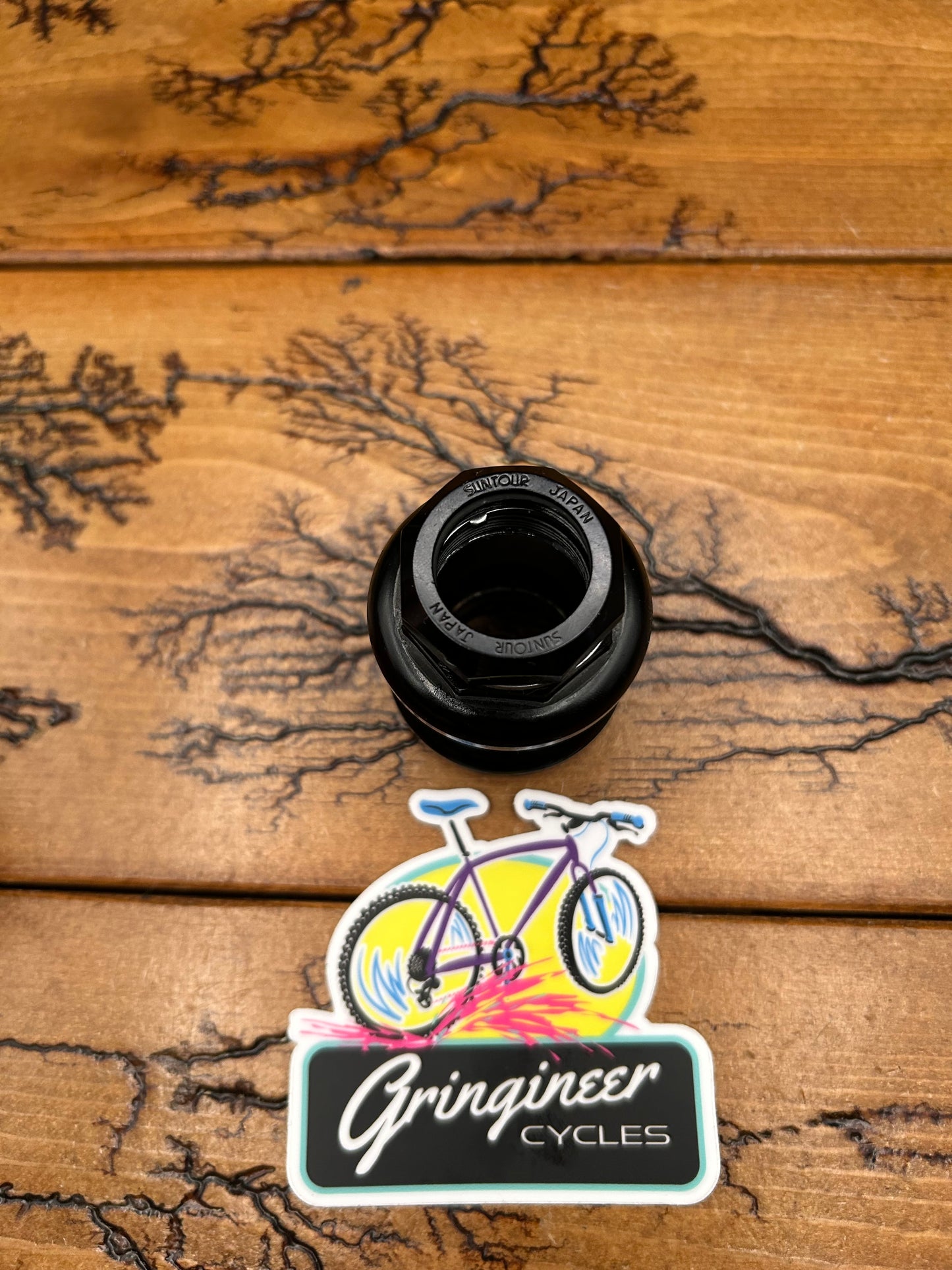 Suntour Black 1 Inch JIS Threaded Headset NOS