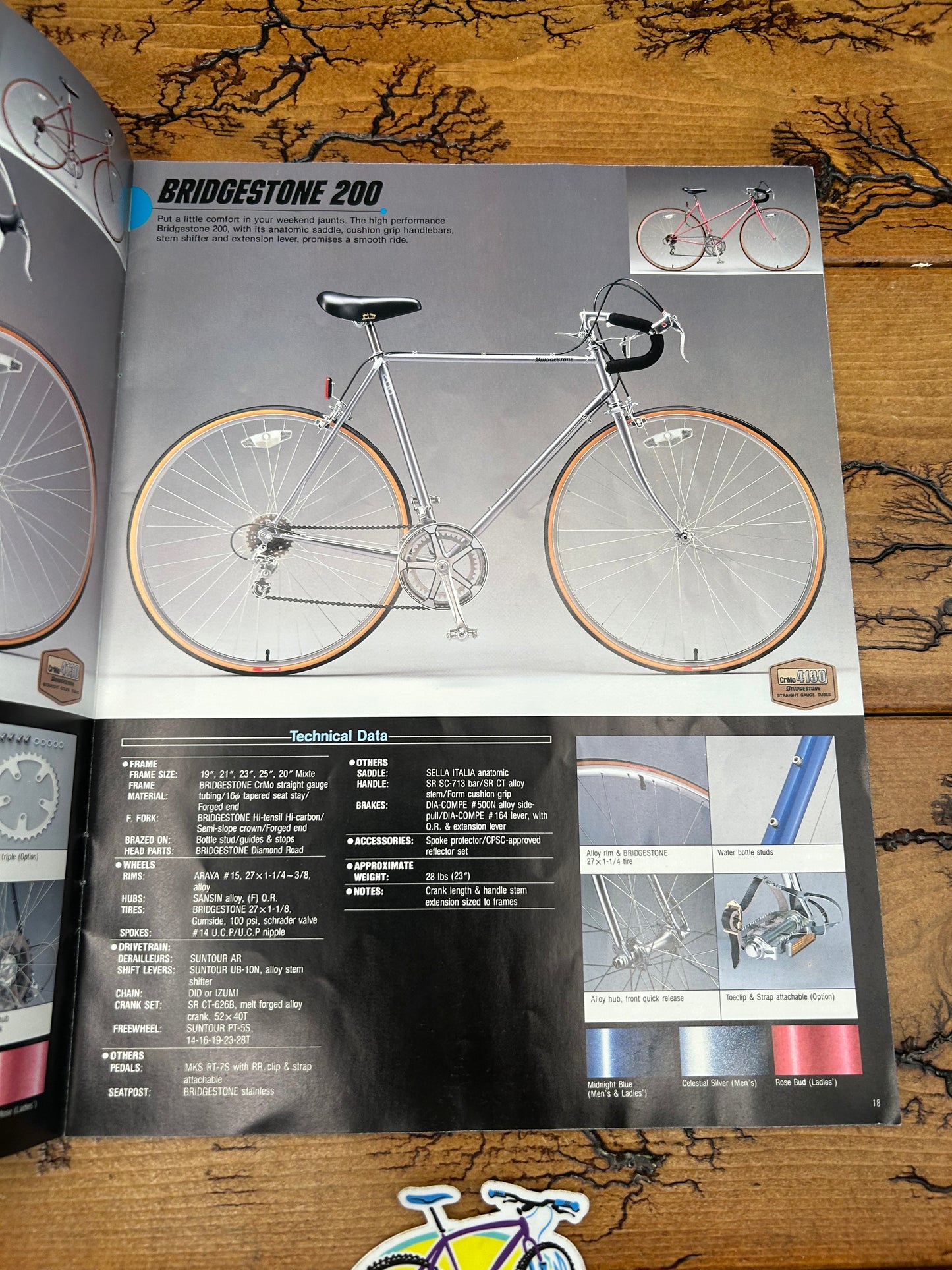 1986 Bridgestone Catalog