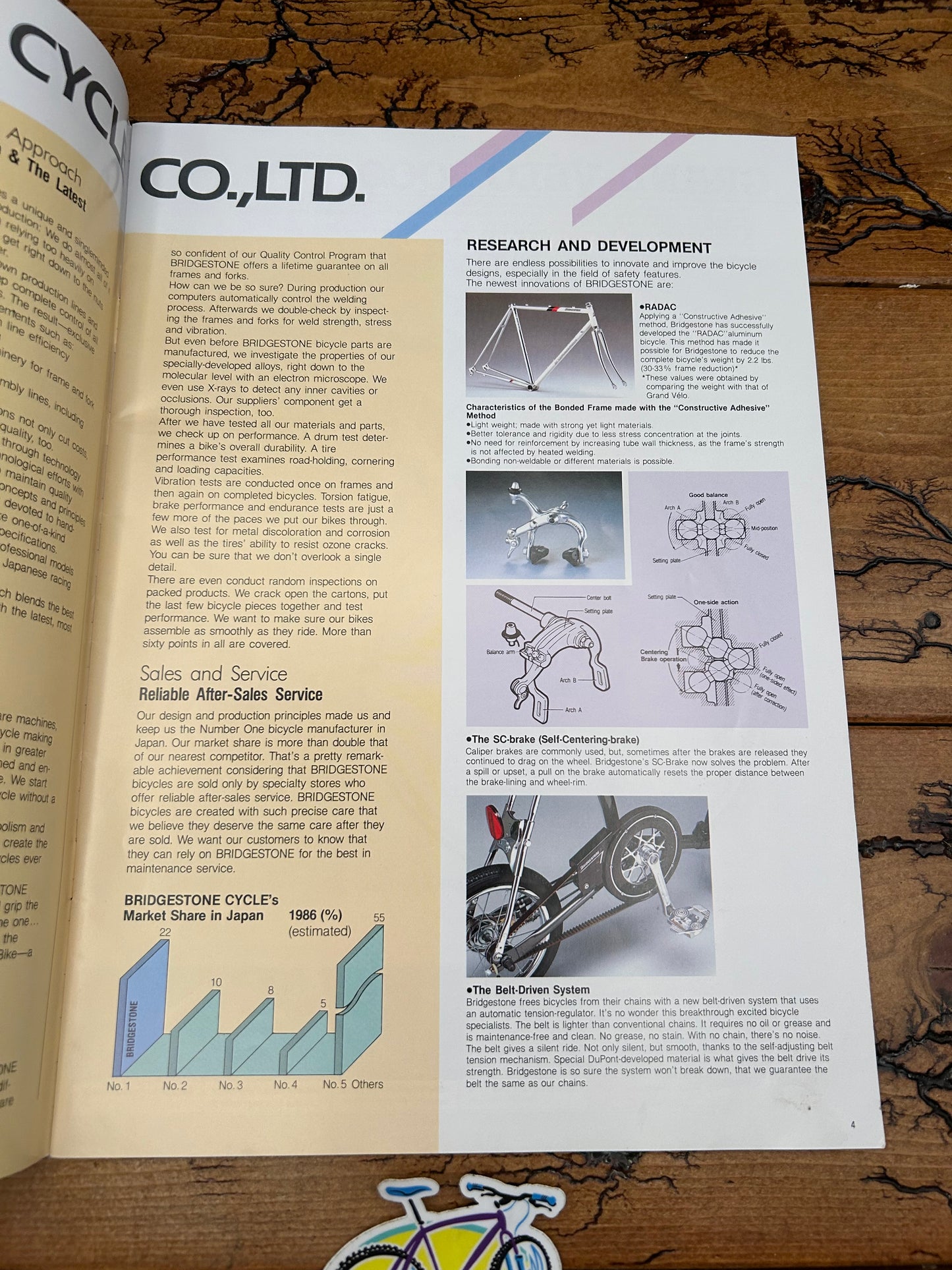 1987 Bridgestone Catalog