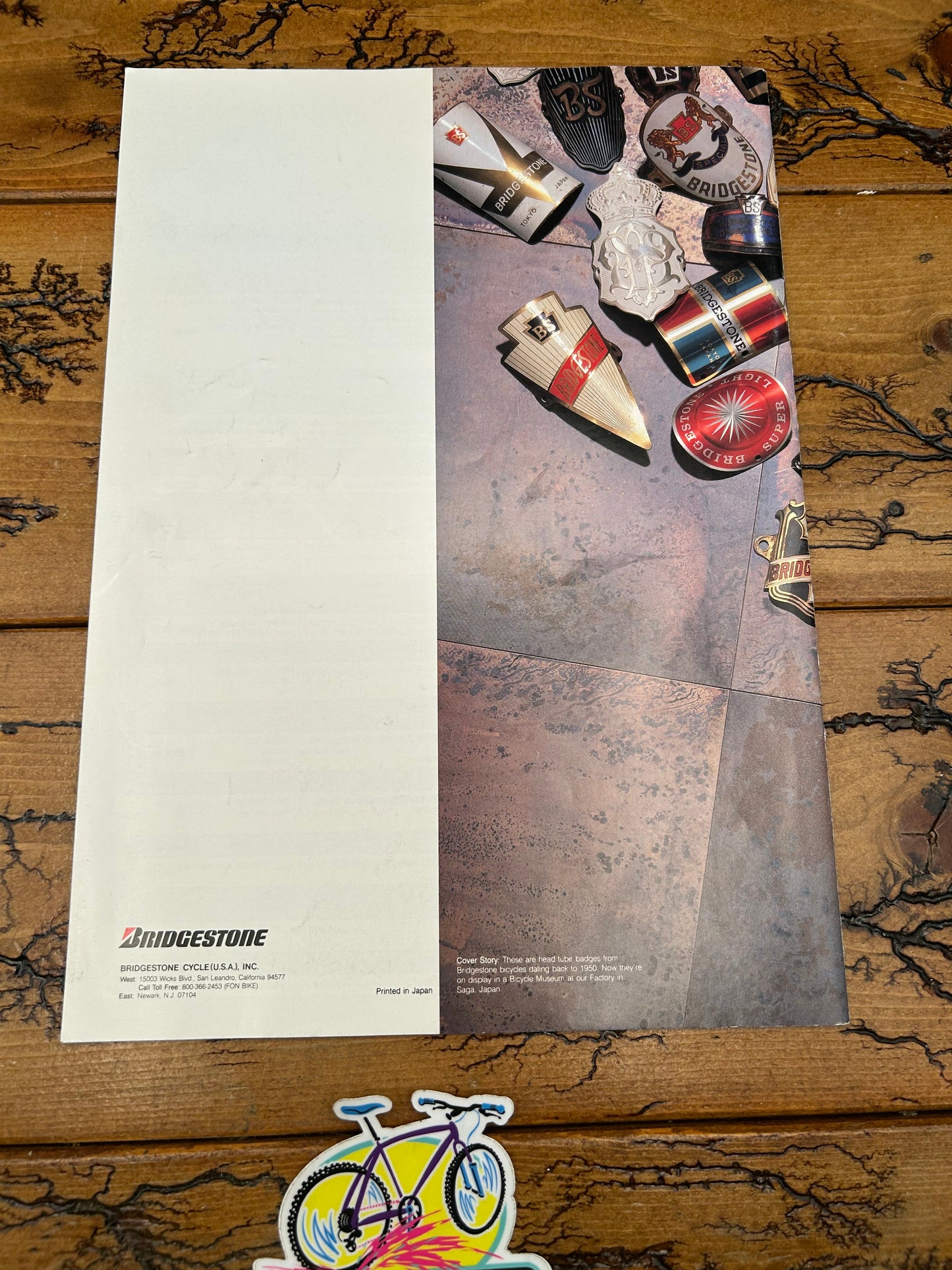 1990 Bridgestone Catalog