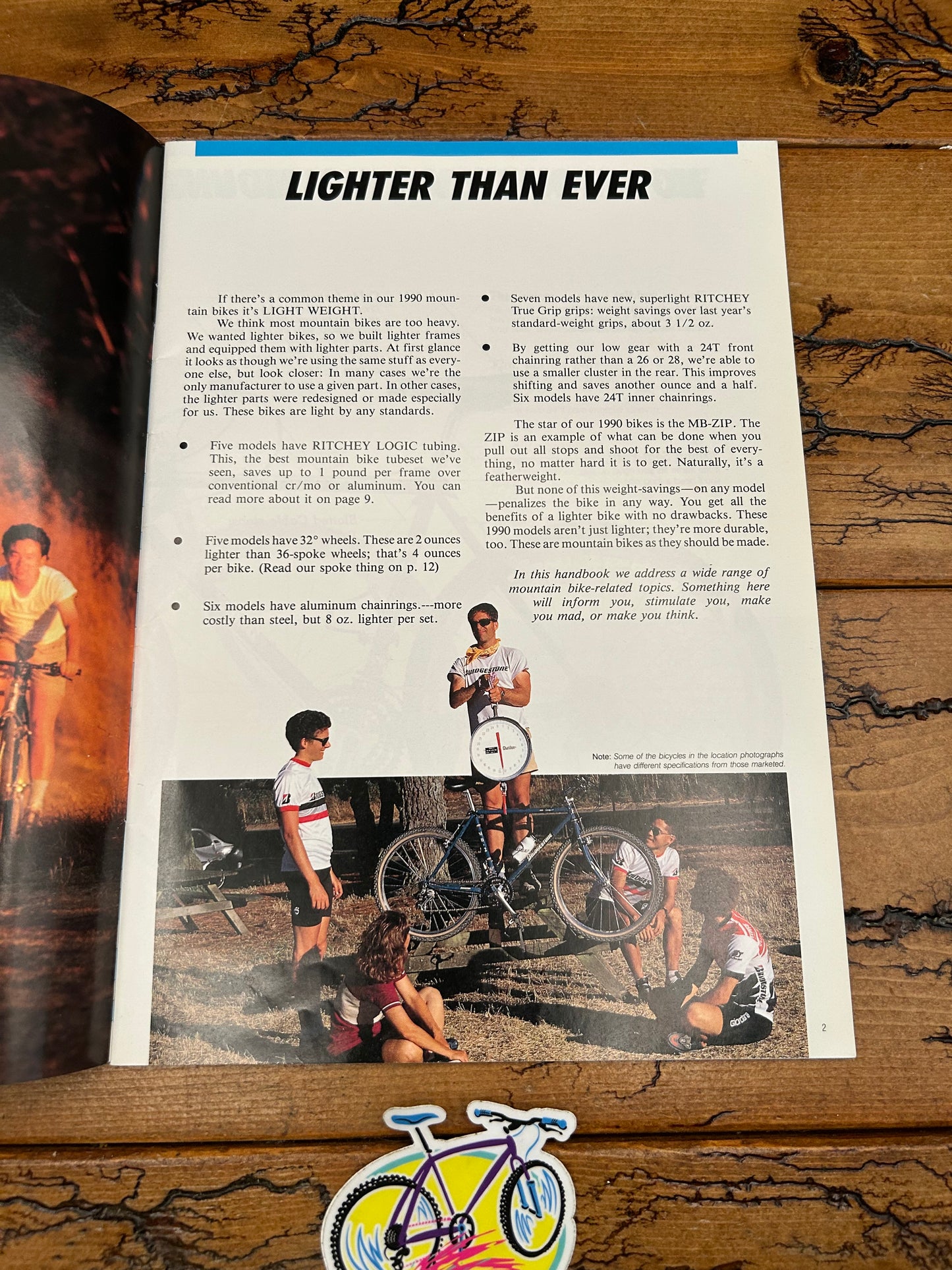 1990 Bridgestone Mountain Bike Handbook