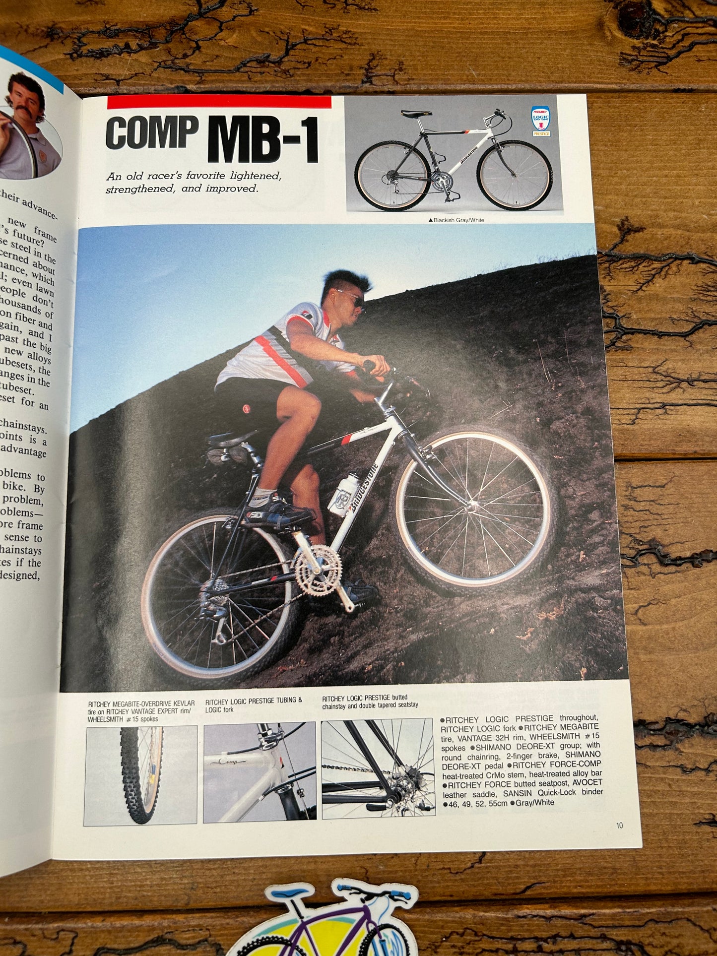 1990 Bridgestone Mountain Bike Handbook