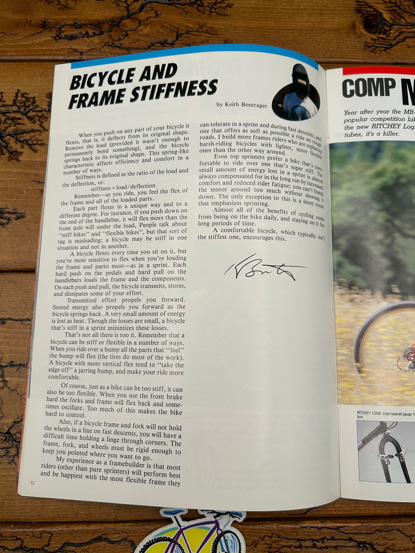 1990 Bridgestone Mountain Bike Handbook