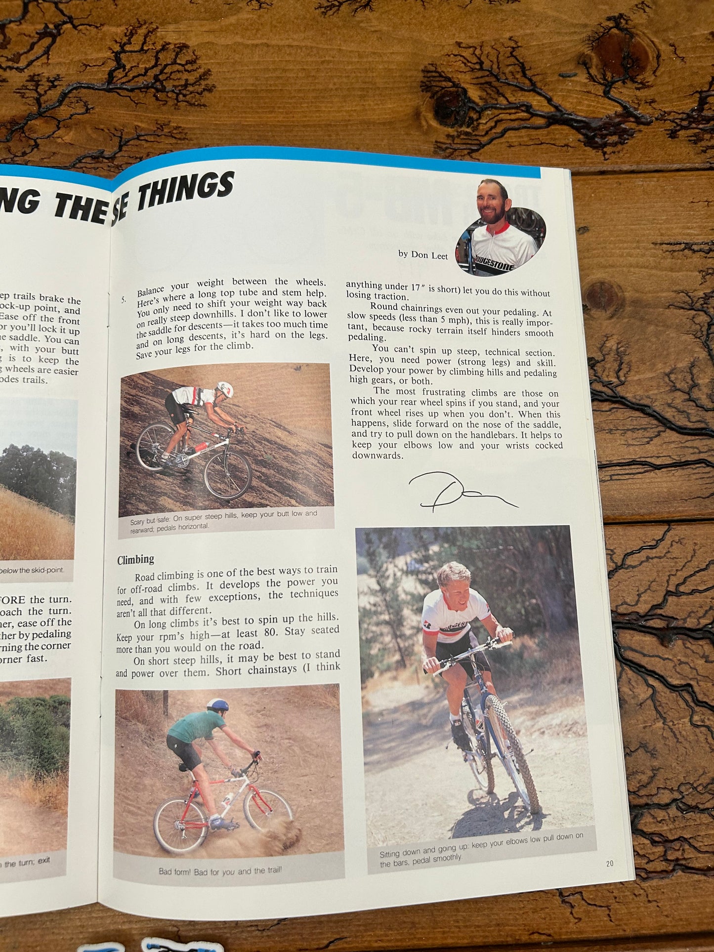 1990 Bridgestone Mountain Bike Handbook