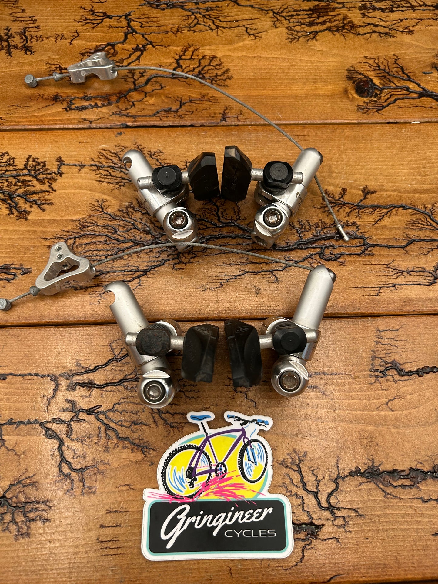 Marin Lite Silver Cantilever Brake Set