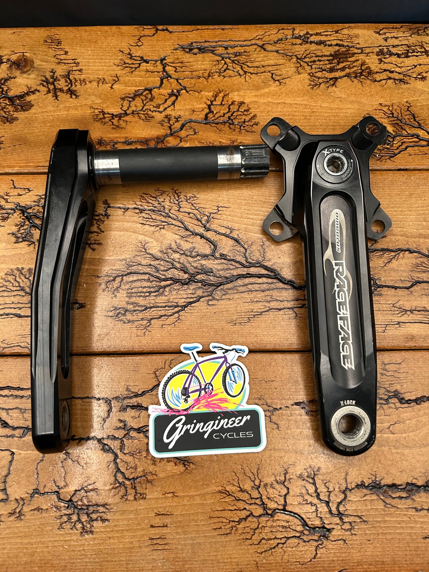 Raceface Diabolus DH Triple 104/64 BCD 170mm Crankset