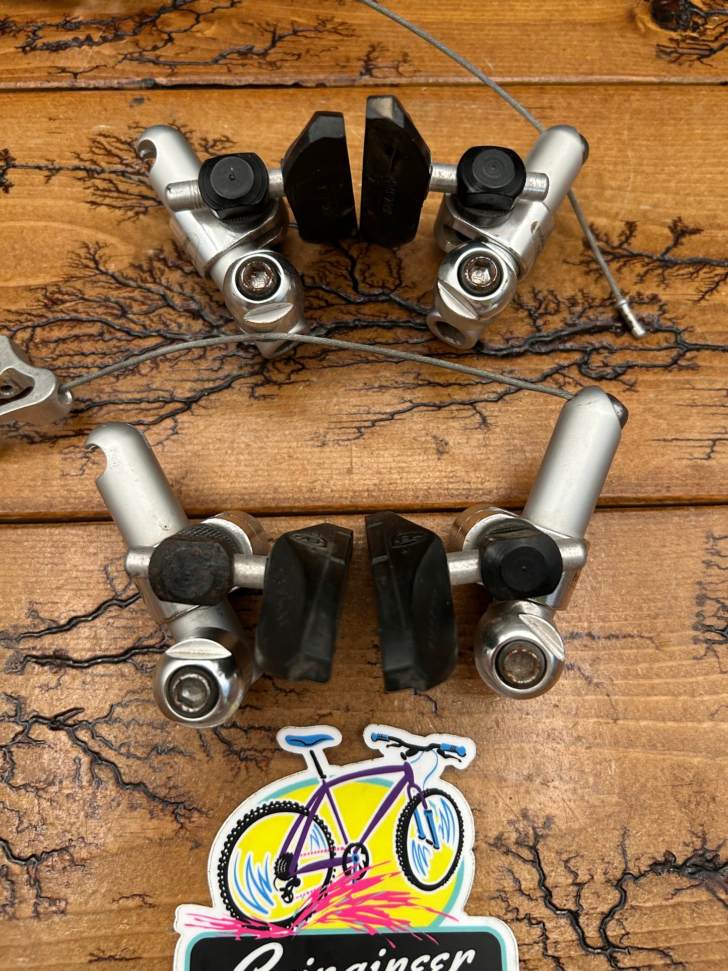 Marin Lite Silver Cantilever Brake Set