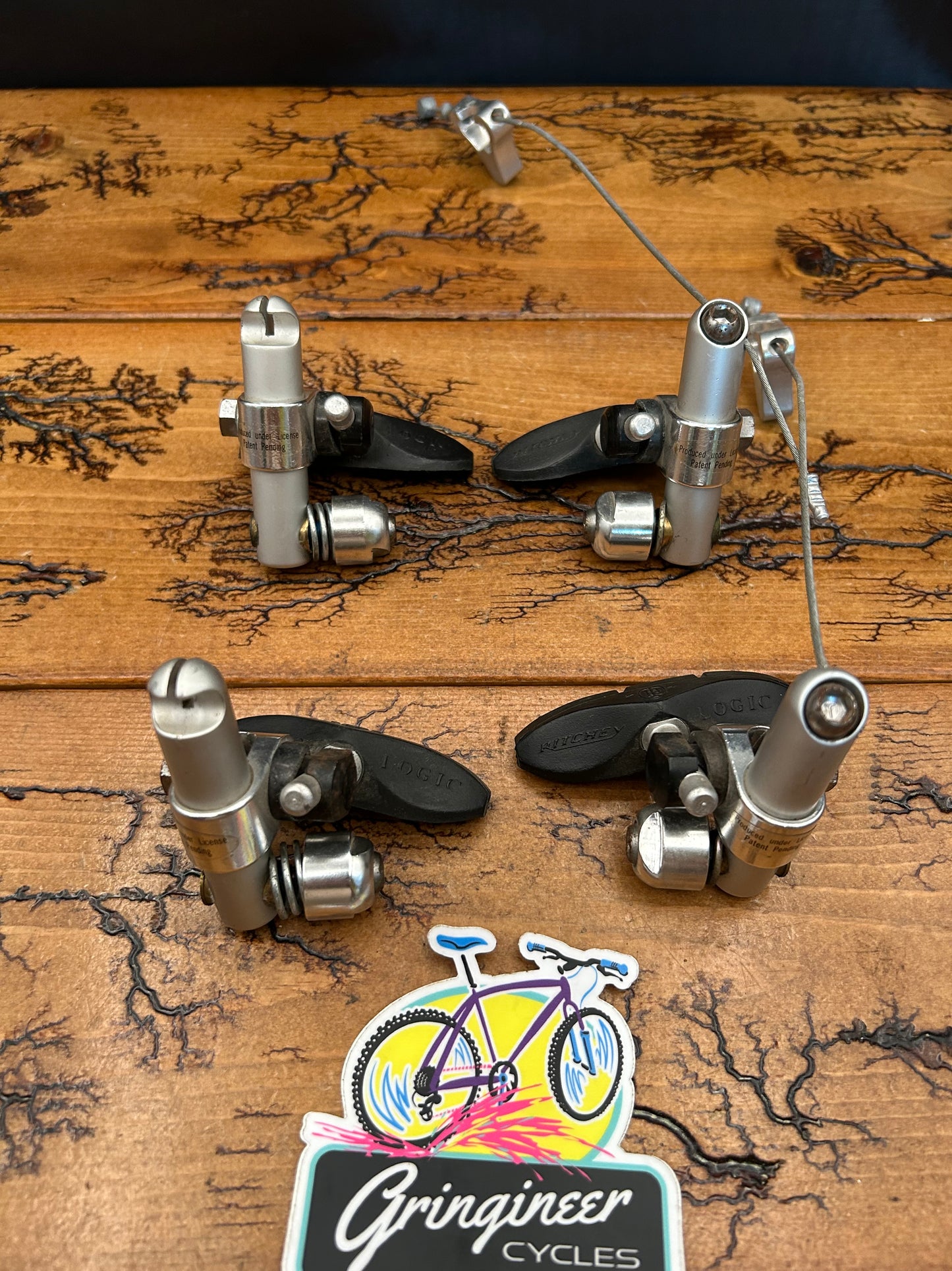 Marin Lite Silver Cantilever Brake Set