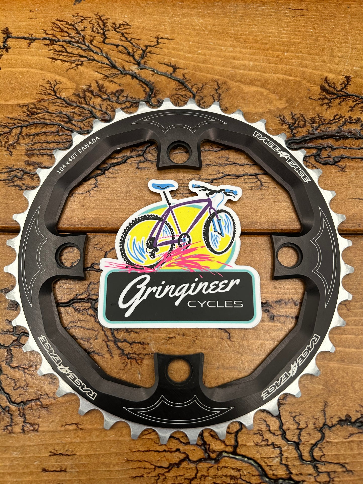 Raceface 40 Tooth 104 BCD 4 Bolt Chainring