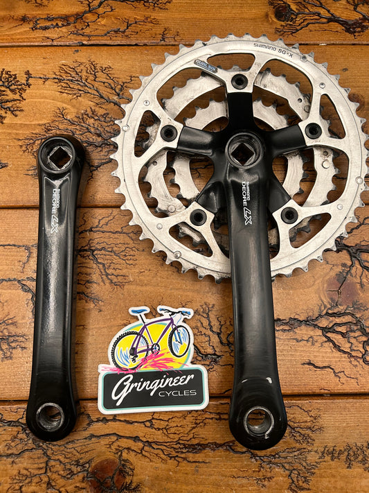 Shimano Deore LX FC-M560 46/36/26 175mm Black Crankset