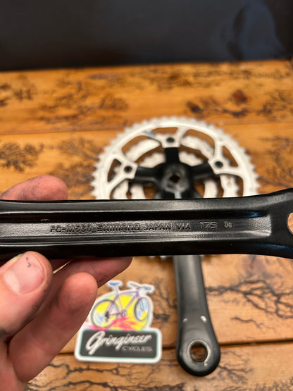 Shimano Deore LX FC-M560 46/36/26 175mm Black Crankset