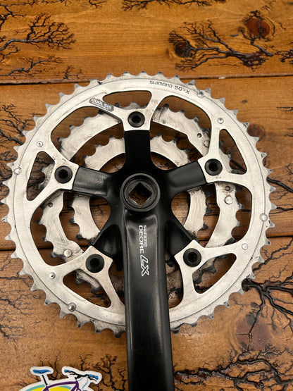 Shimano Deore LX FC-M560 46/36/26 175mm Black Crankset