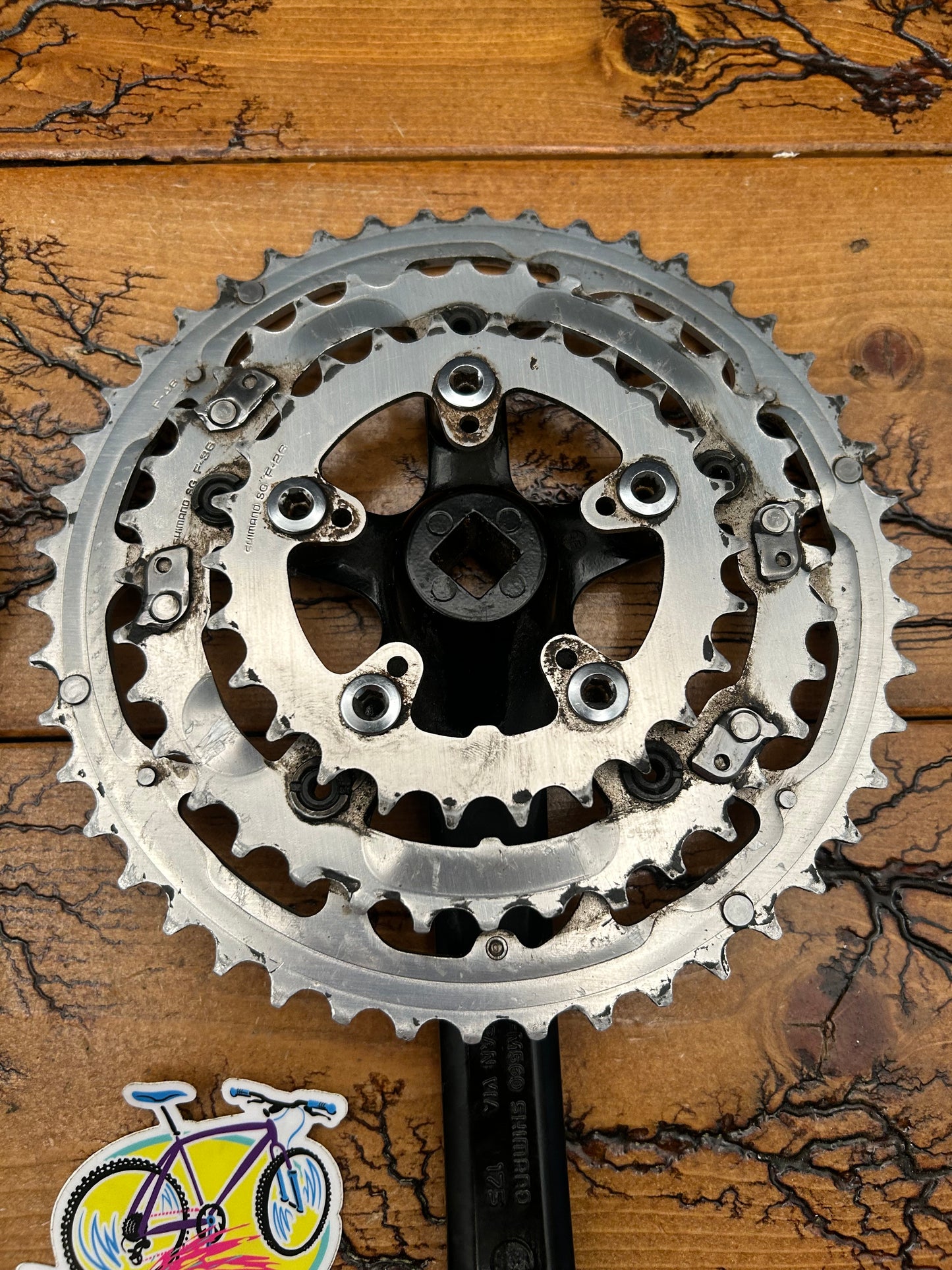 Shimano Deore LX FC-M560 46/36/26 175mm Black Crankset