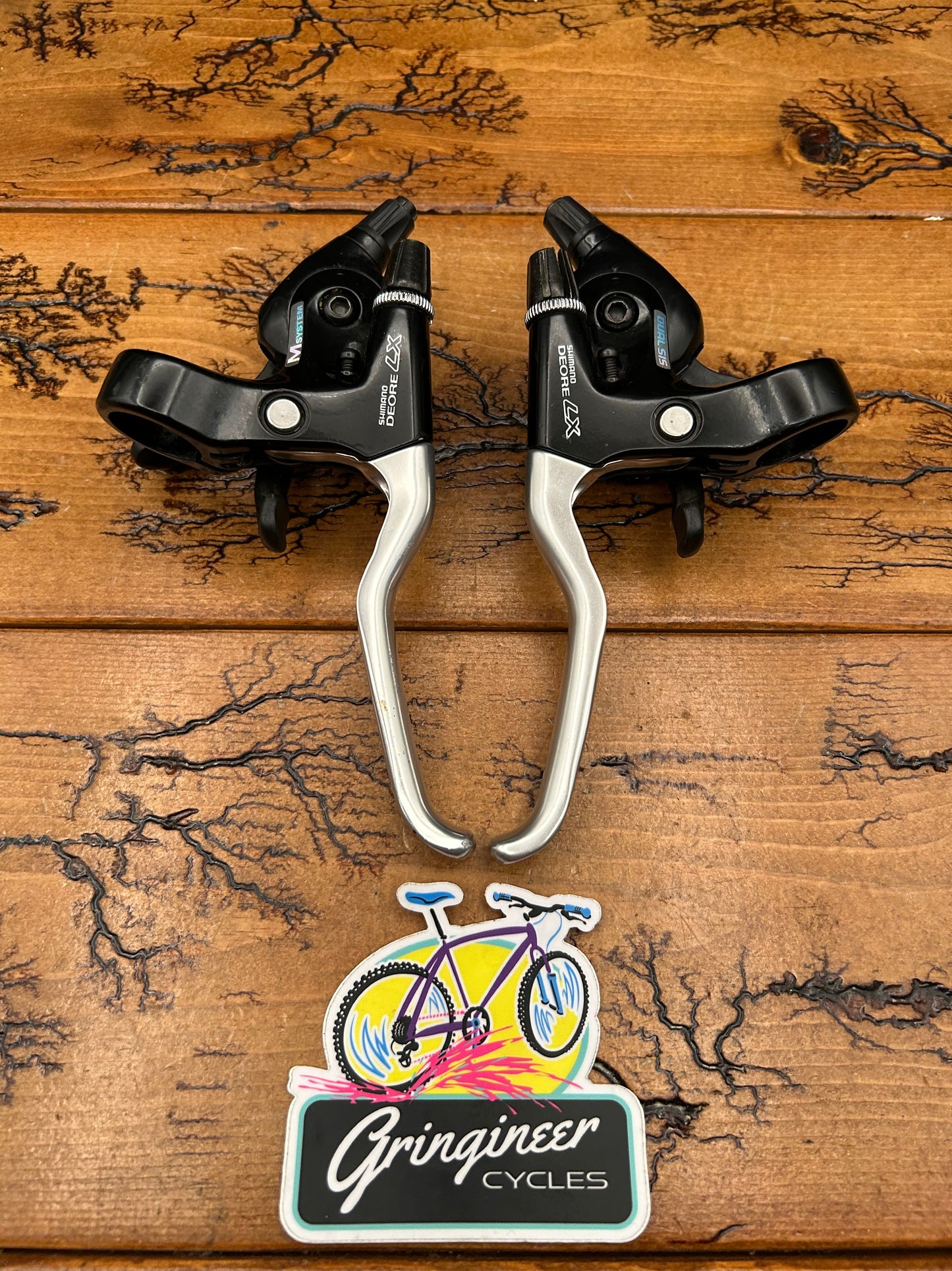Shimano Deore LX ST-M560 3x7 Shifters and Brake Levers