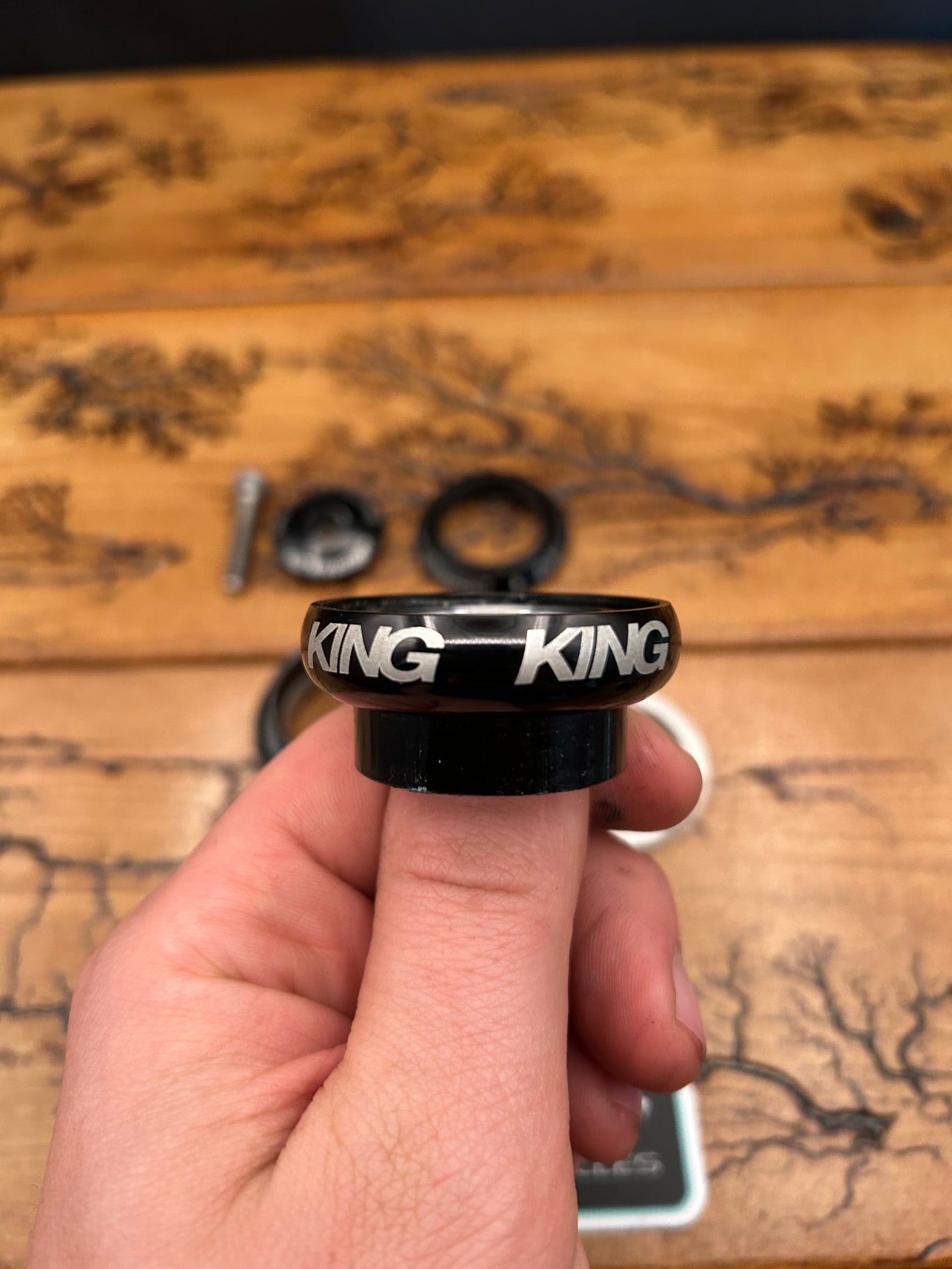 Chris King 1 1/8 Inch Nothreadset Threadless Black Headset