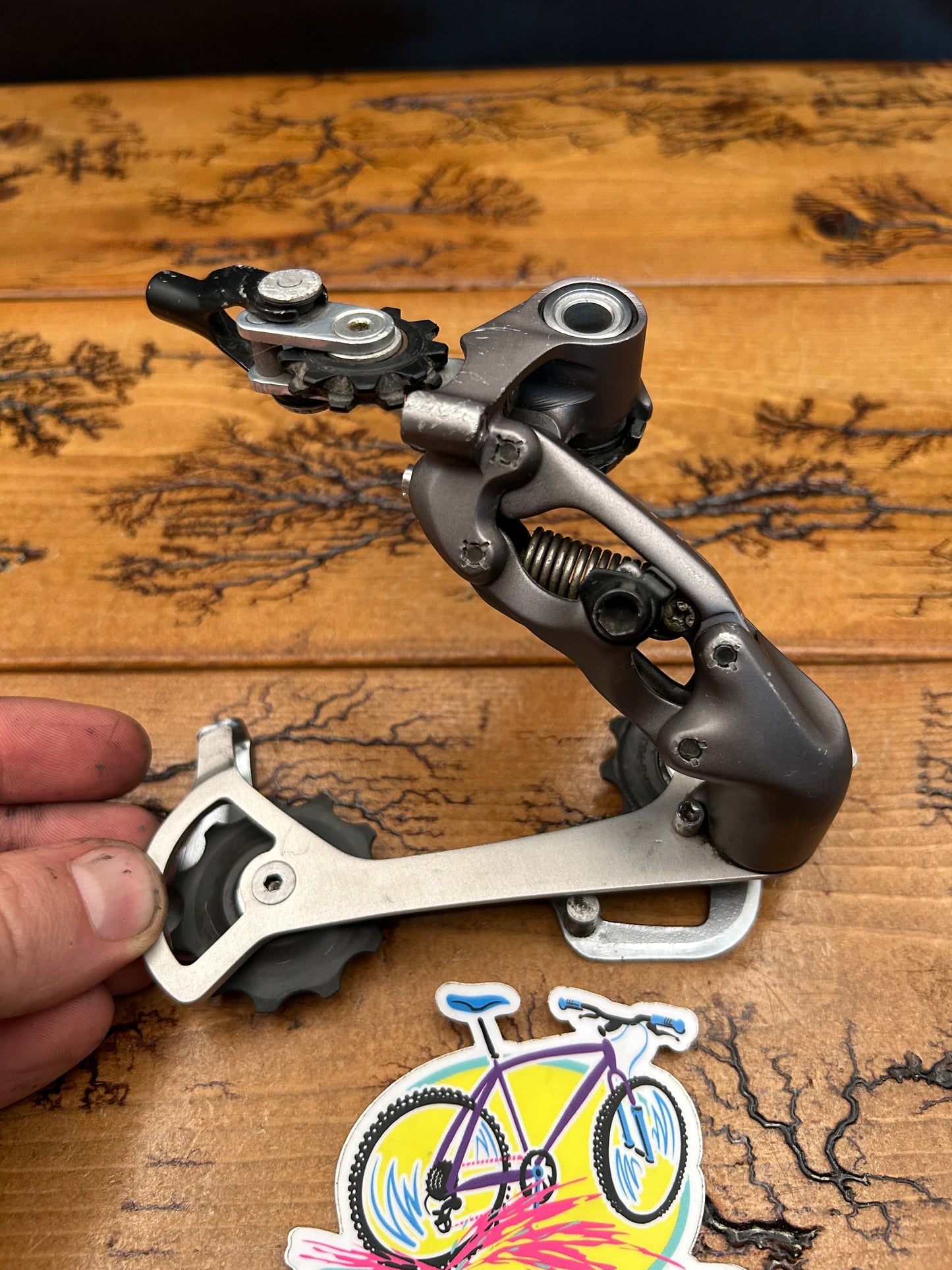 Shimano XTR RD-M951 Long Cage Rapid Rise Rear Derailleur