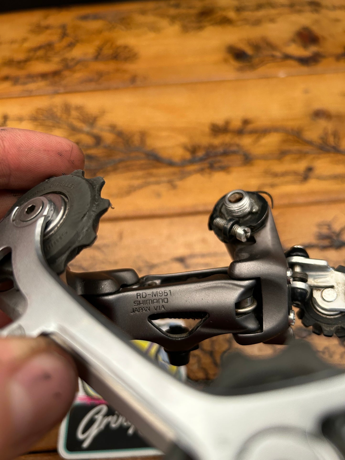 Shimano XTR RD-M951 Long Cage Rapid Rise Rear Derailleur