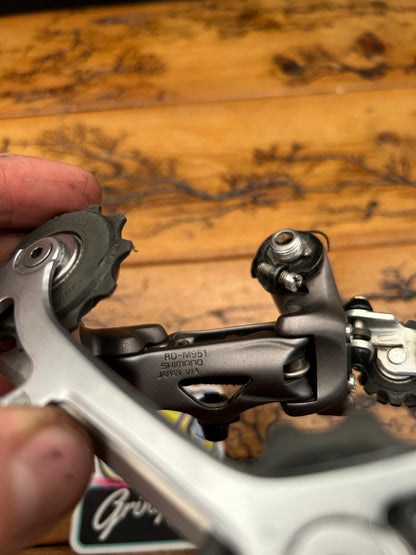 Shimano XTR RD-M951 Long Cage Rapid Rise Rear Derailleur