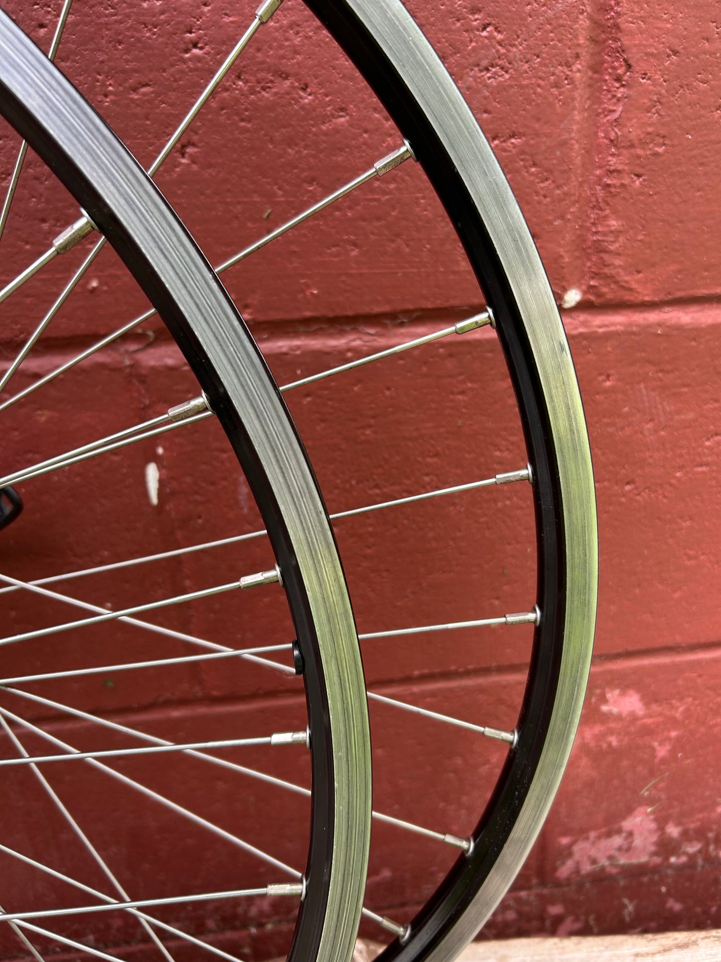 Mavic 221 Shimano Deore LX Black 26 Inch Wheelset