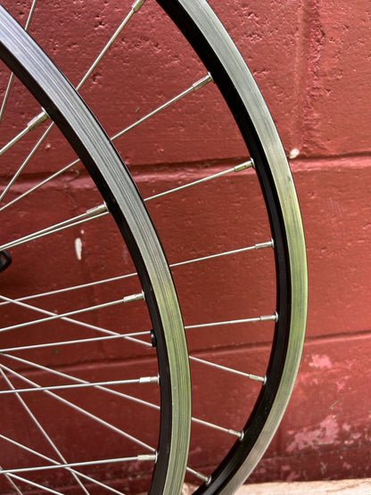Mavic 221 Shimano Deore LX Black 26 Inch Wheelset